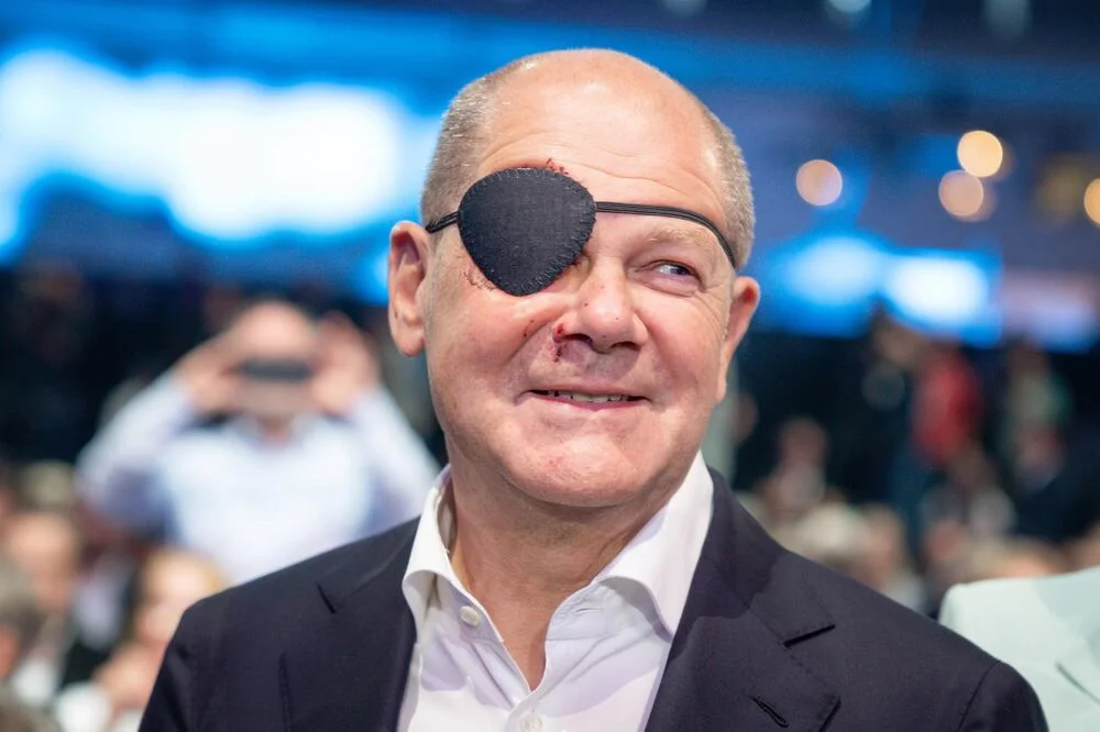 Olaf-Scholz-Schlaganfall